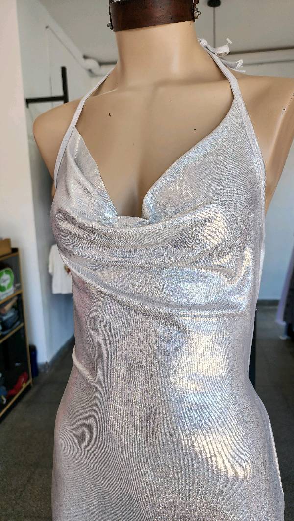 Vestido Laminado super delicado 