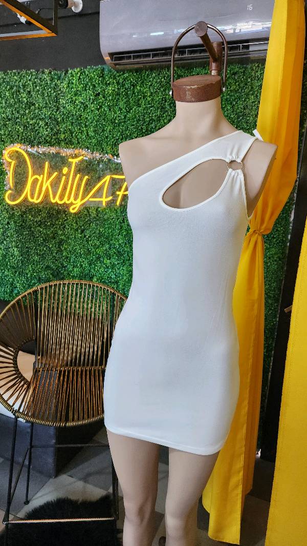 Vestido microfibrana con aro