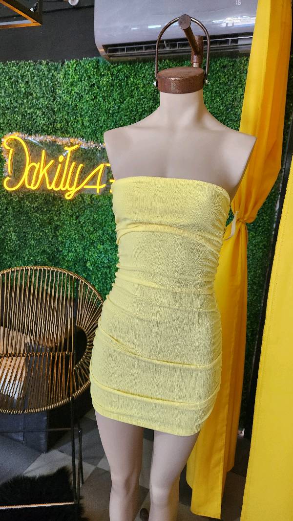 Vestido straples