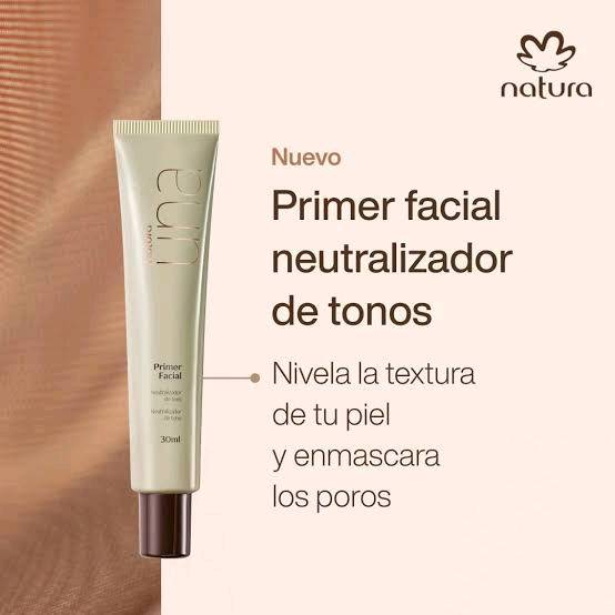 Primer facial neutralizador de tonos Una de Natura en Mexico City