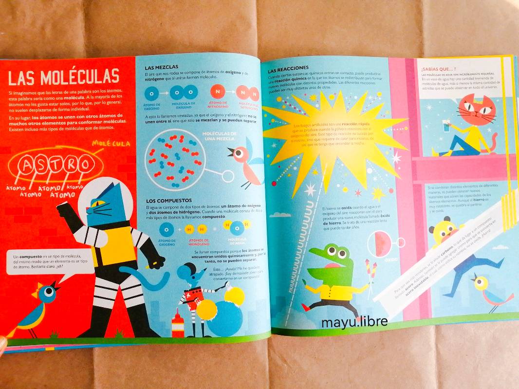 La aventura atómica del profesor Astro Cat