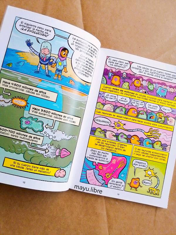 Cómics de ciencia El cerebro