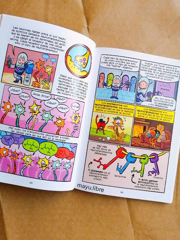 Cómics de ciencia El cerebro