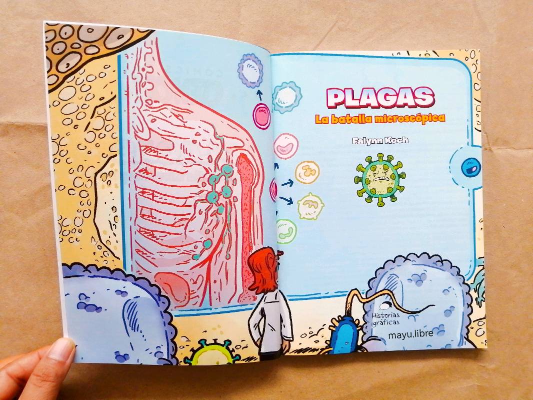Cómics de ciencia Plagas
