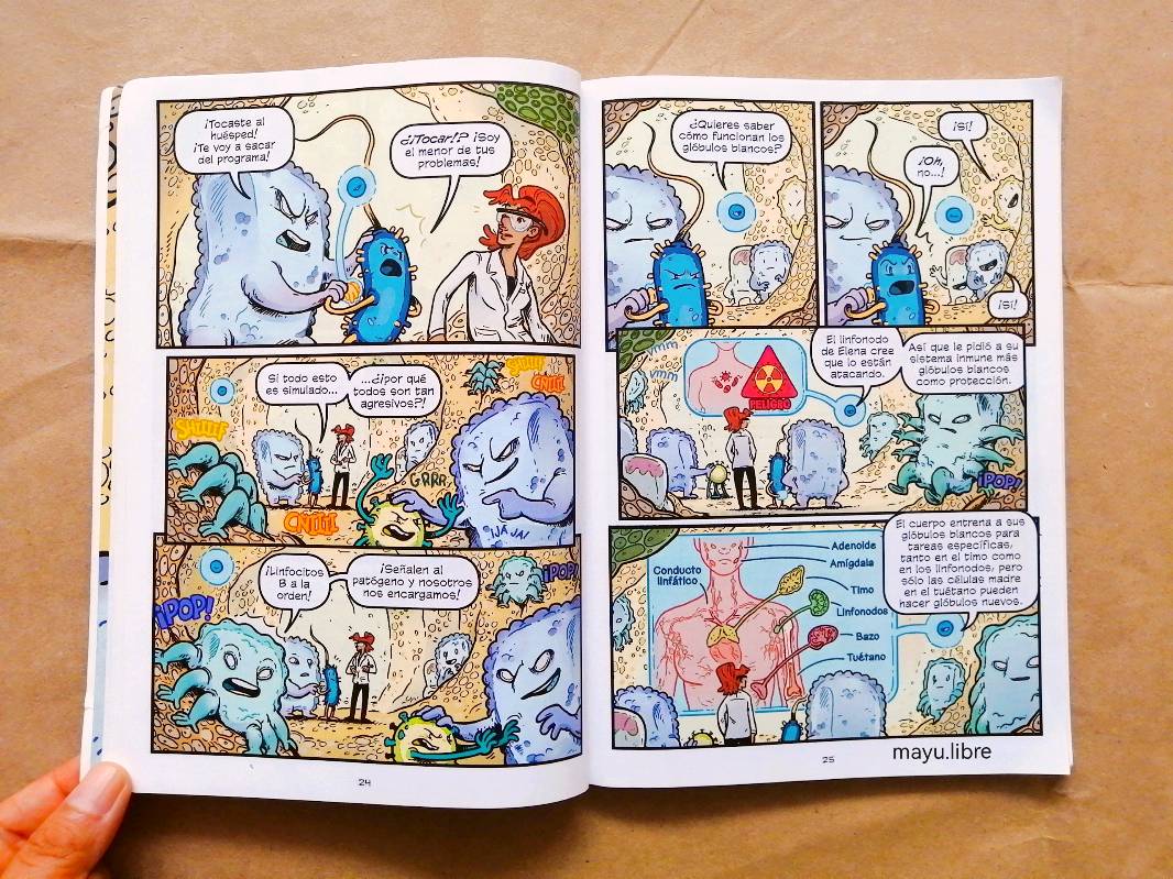 Cómics de ciencia Plagas