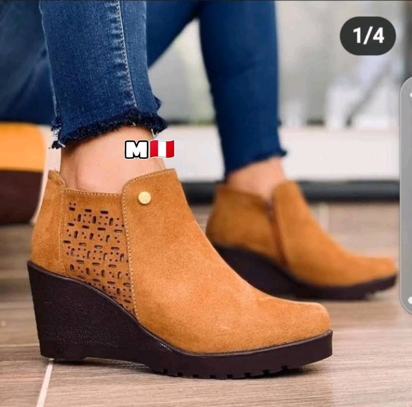 Zapatos / Calzado De Mujer/ Taco Alto/calzado Peruano M212