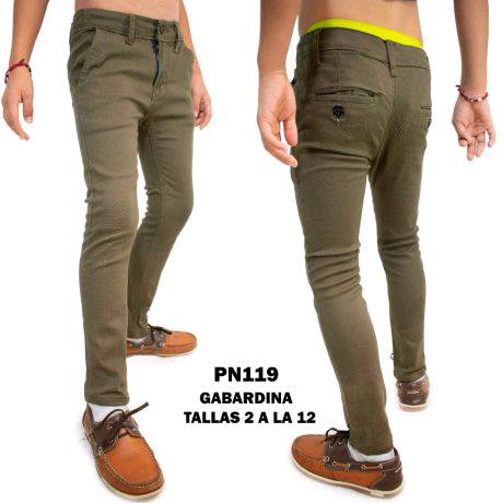 Brand Pantalon Gabardina Stretch Niño (Verde Militar, 16) : :  Ropa, Zapatos y Accesorios