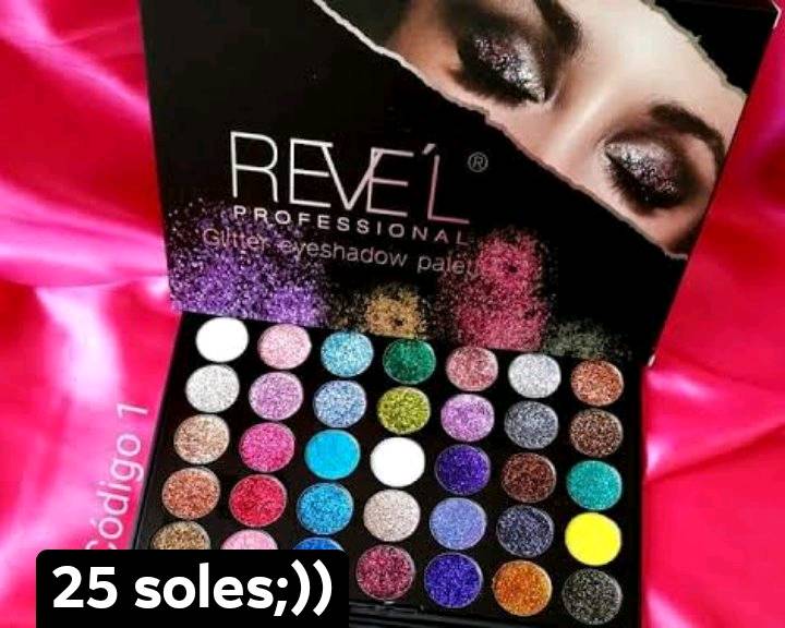 Revel profesional glitter eyeshadow en Lima