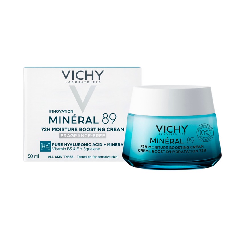 Vichy Mineral 89 -72H Moisture Boosting Cream 