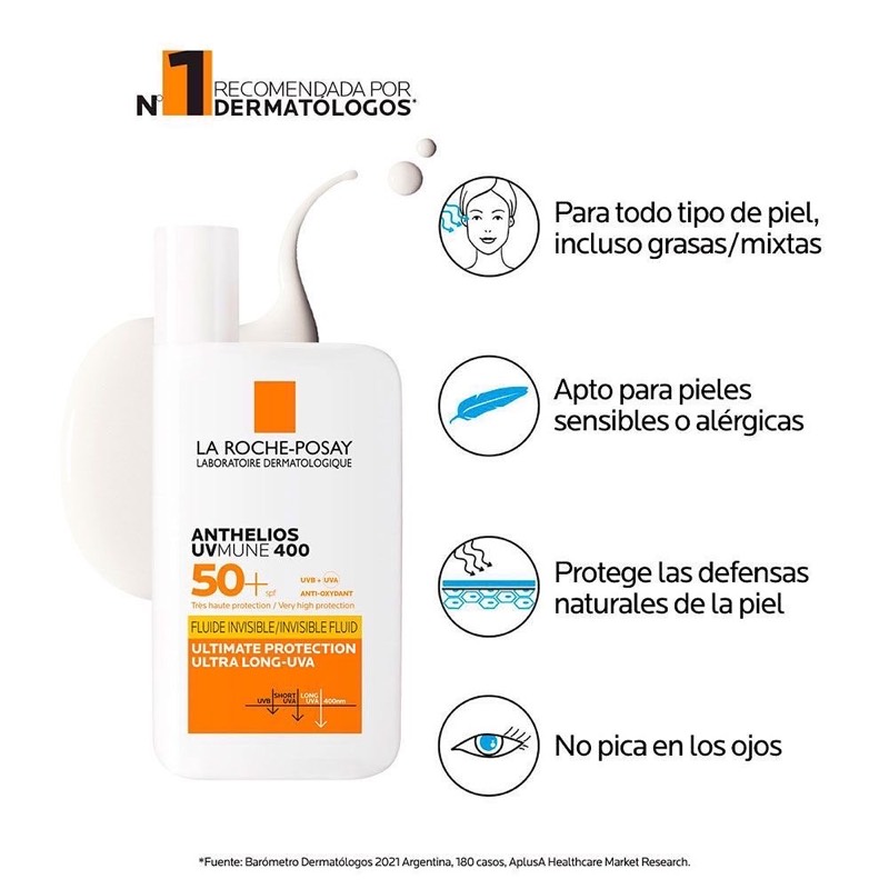 La Roche Posay Anthelios UVMune 400 Invisible Fluid 