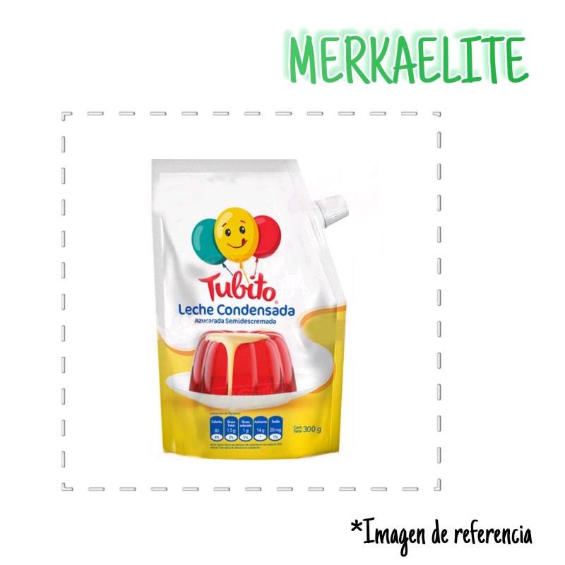 Doypack de leche condensada azucarada