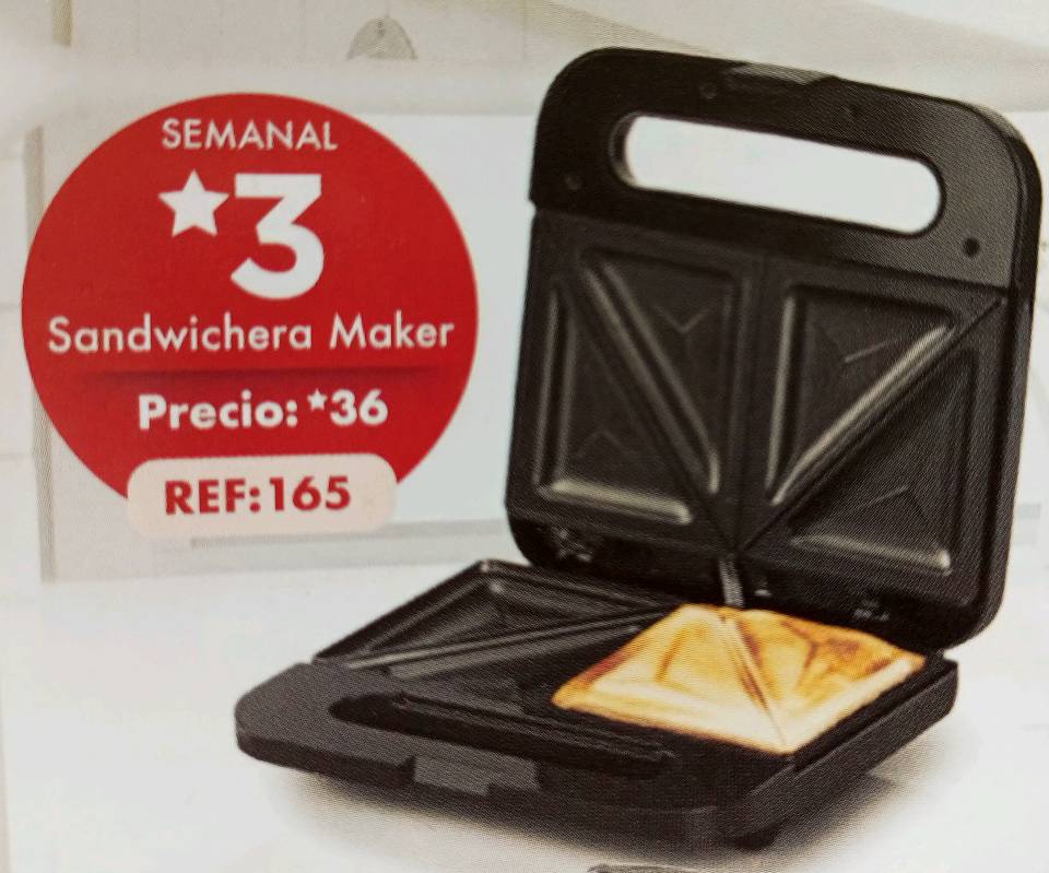 SANDWICHERA ELÉCTRICA 1400W CAPACIDAD 4 SÁNDWICHES TH-SW10 - 4A  Internacional-Mayorista Electrónica, Electrodomésticos y Menaje de Hogar