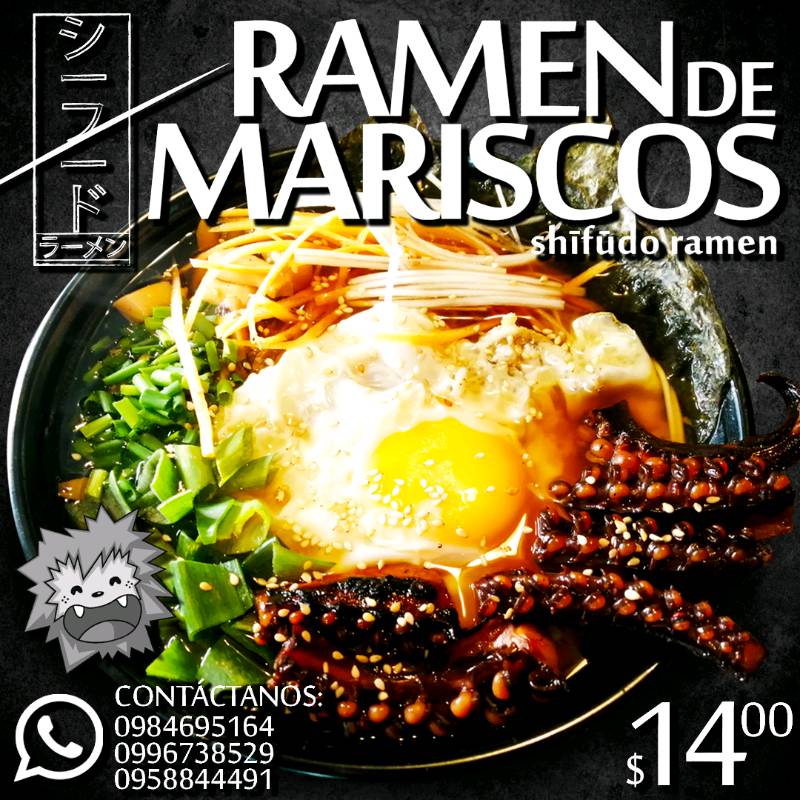 Ramen de Mariscos (Shifudo Ramen) en Quito