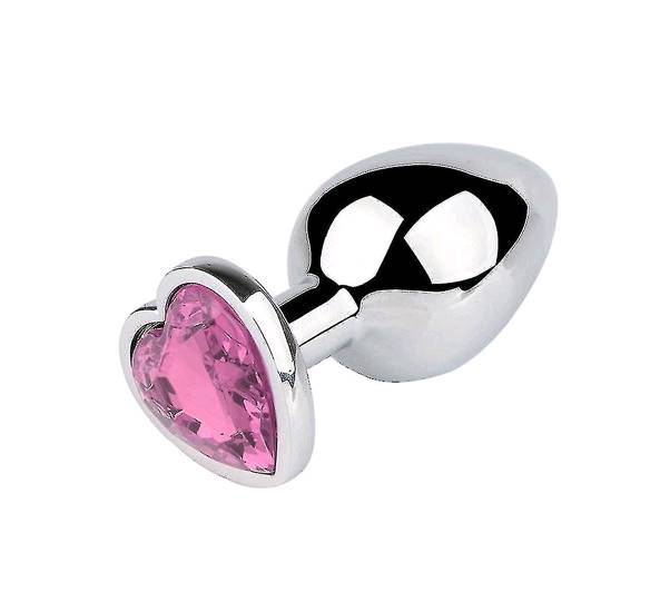 Plug Metal Corazón L