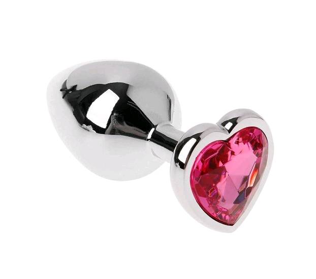 Plug Metal Corazón L