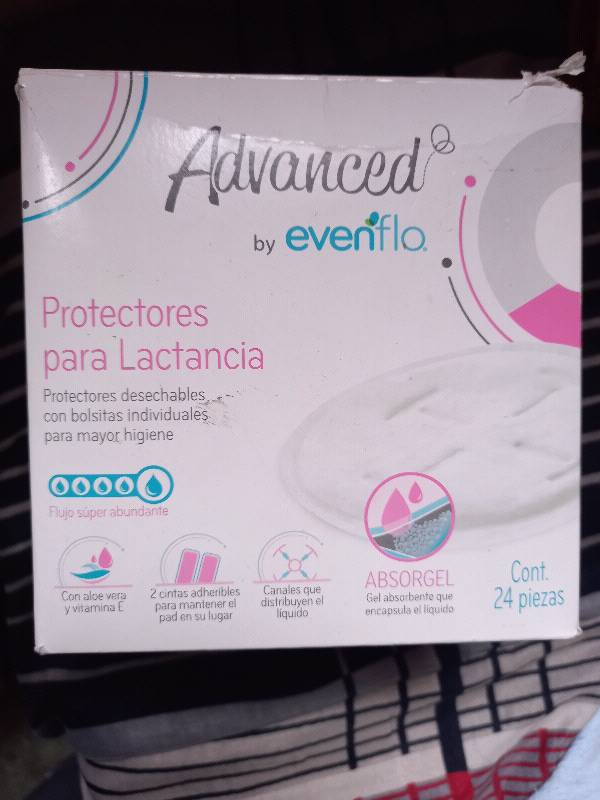 Protectores para Lactancia Advanced Evenflo Flujo Super Abundante