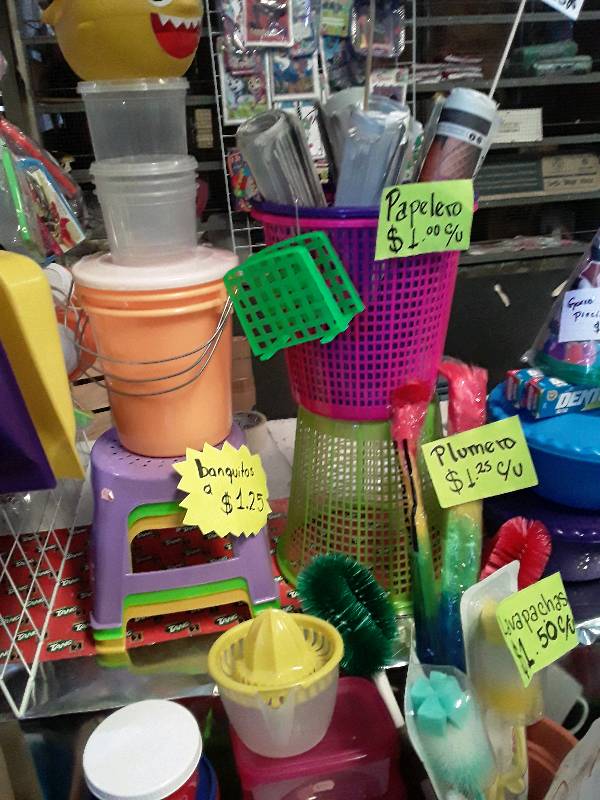 Artículos plásticos para el hogar en Zumpango del Rio