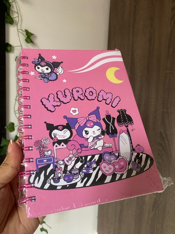 CUADERNO KUROMI ARGOLLADO