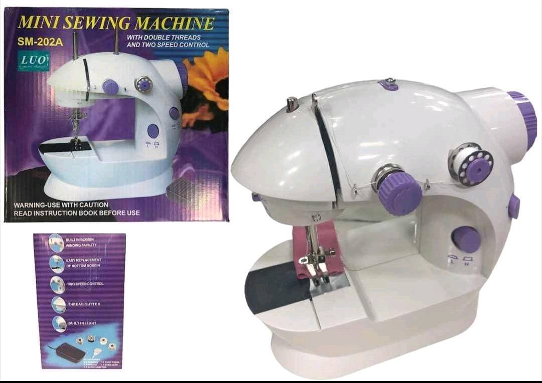  UKICRA Mini máquina de coser SM-202A - Máquina de