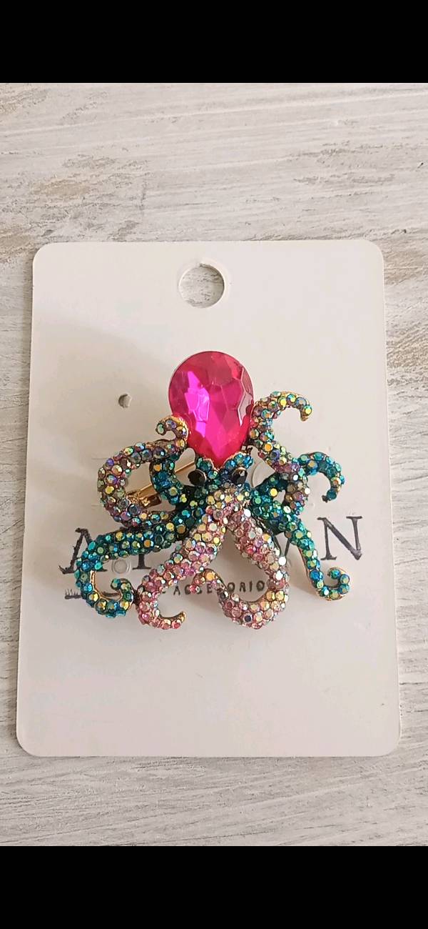 Prendedor pulpo