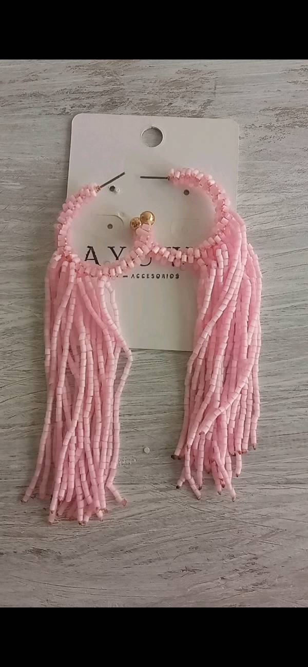 Aros Argomos Rosados 