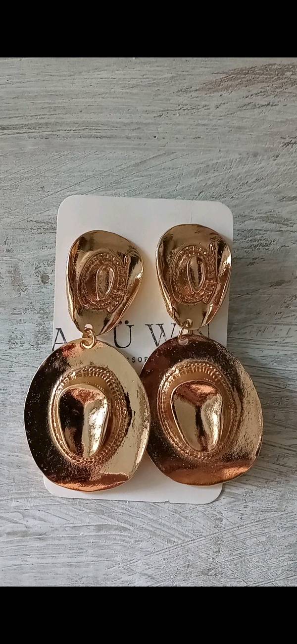 Aros Chip Dorados
