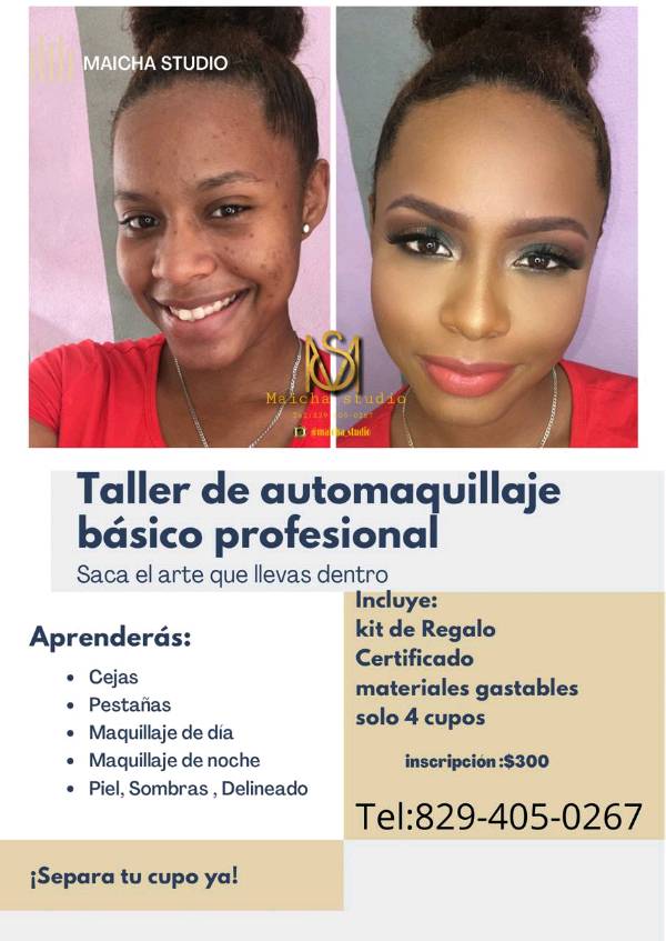  Taller de Maquillaje básico profesional en Santo Domingo
