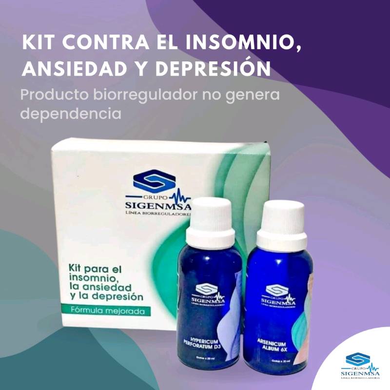 Kit contra el insomnio, ansiedad, y depresión. en Castilla