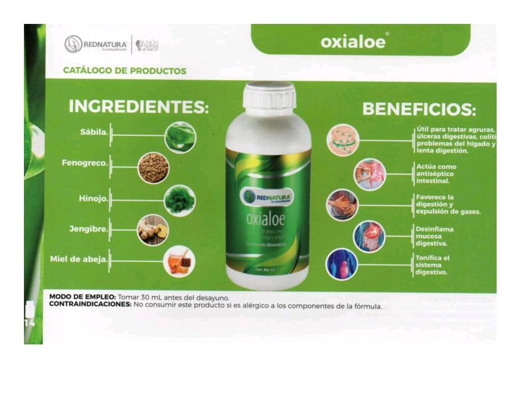 OXIALOE 1,000ML en San Bernardino Suchitepéquez