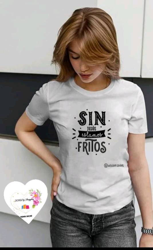 Blusas con mensajes cristianos en