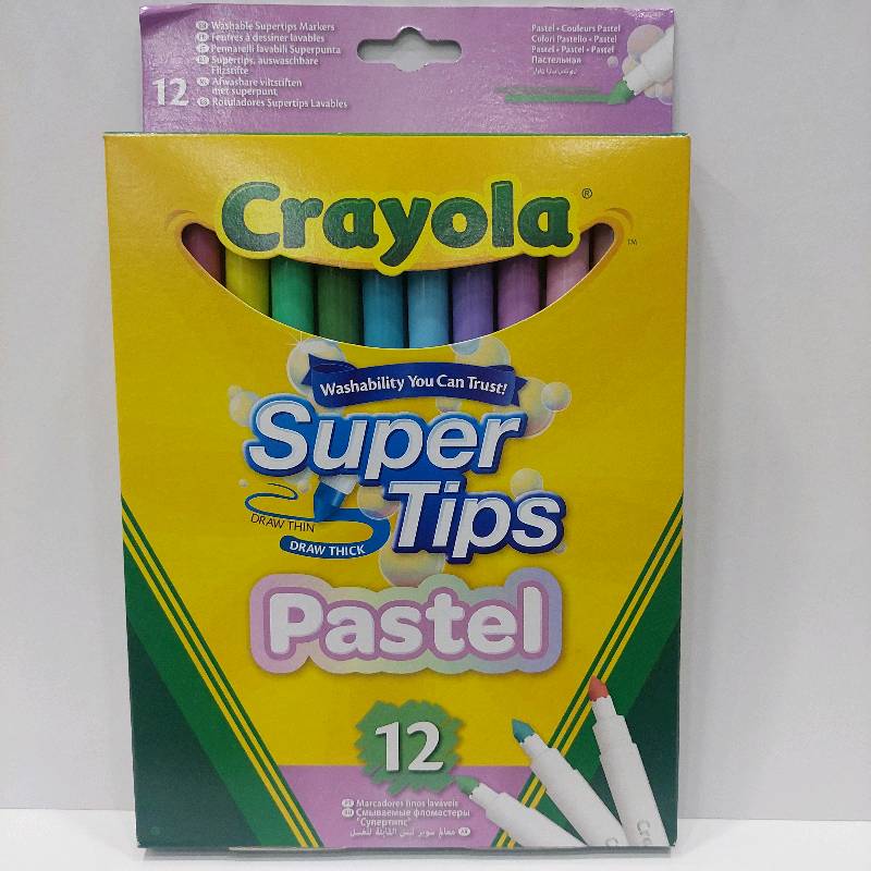 Marcadores Crayola Supertips Pastel en Caracas