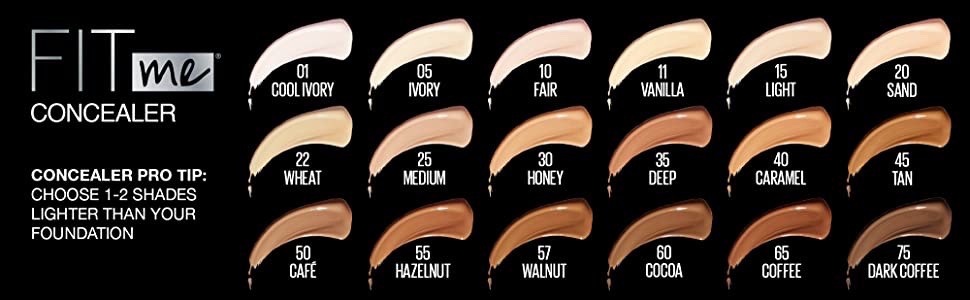 Corrector Fit Me Concealer Maybelline, Productos