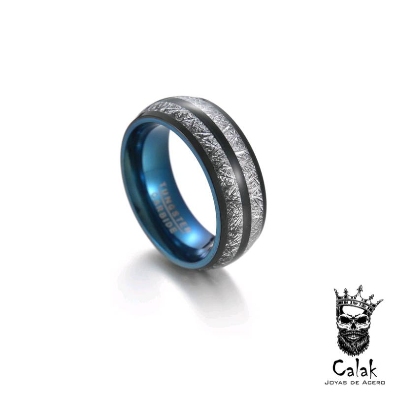 Anillo de Tungsteno Escarcha 