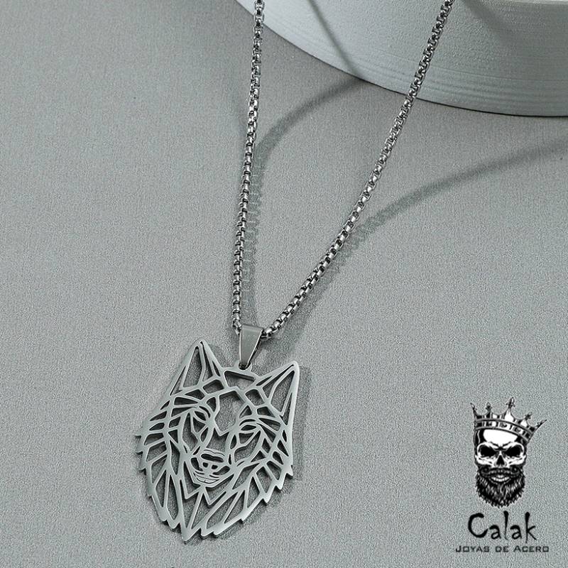 Collar Lobo Tribal 
