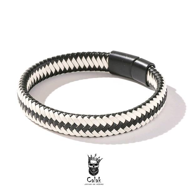 Pulsera Trenzada Blanca 