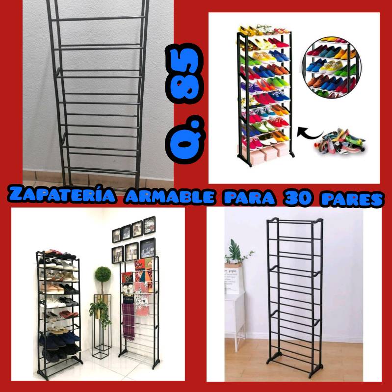 Zapatera Rack Amazing Rack Para 30 Pares De Zapatos!!! 