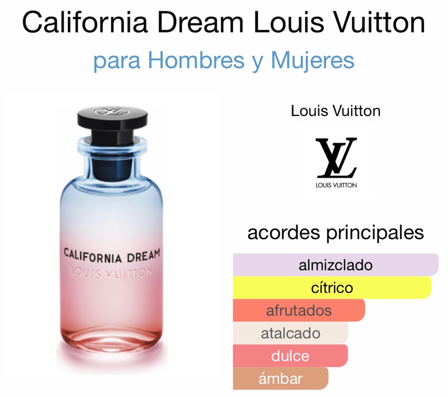 california dream louis vuitton perfume para hombre