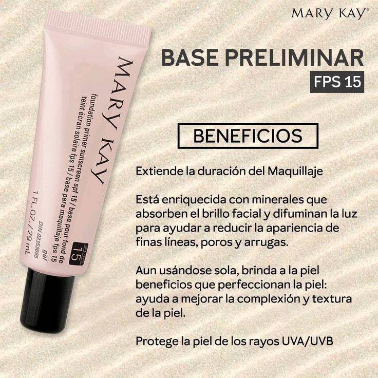 Pre Base o Primer con FPS 15