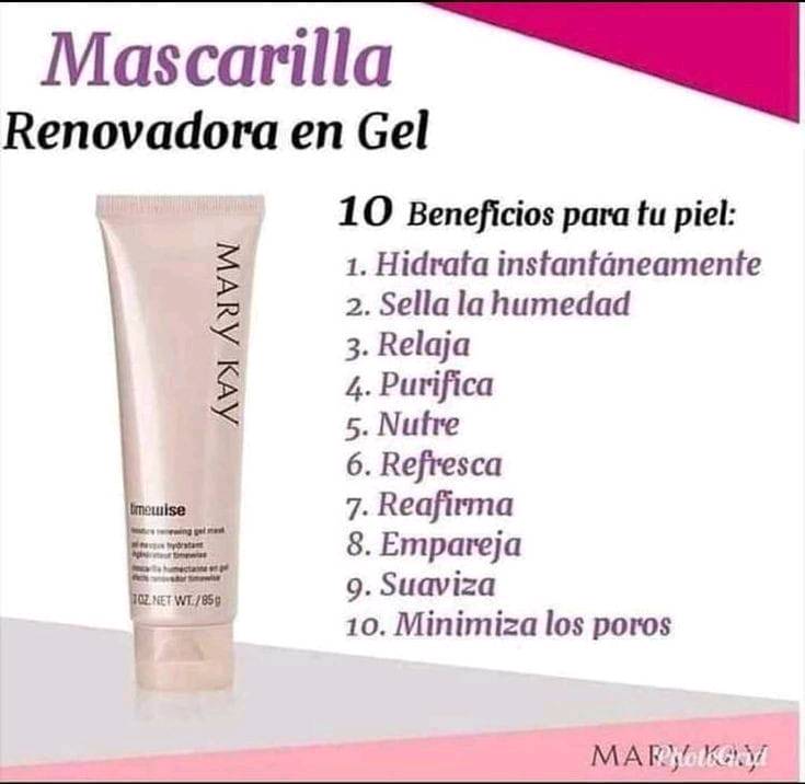 Mascarilla Renovadora en Gel Multi beneficios 