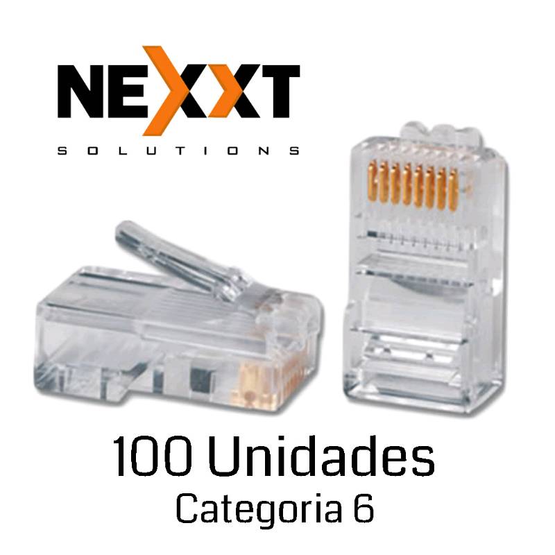 Conector Nexxt RJ45 Cat 6 - Guatemala