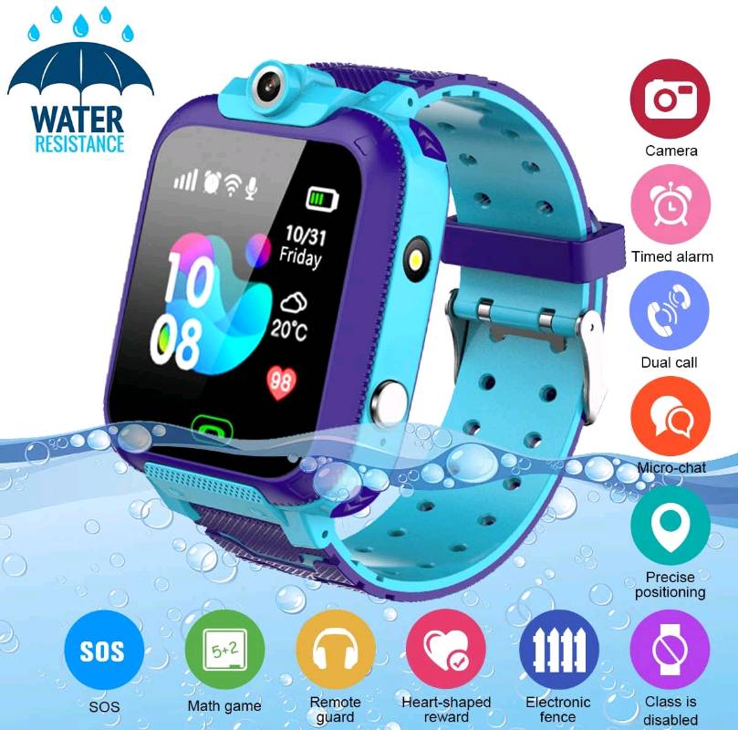 Smartwatch Reloj Inteligente Q12 Niños Localizador Gps Llamada Sos GENERICO