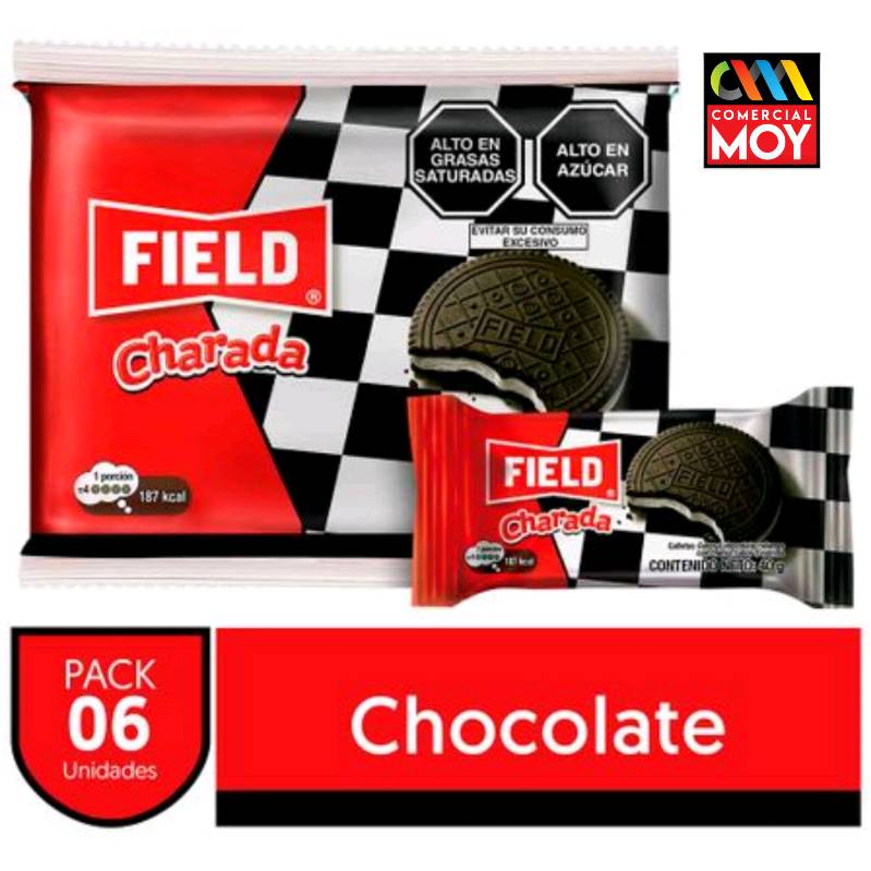 Galleta Charada Field (6 Pack)