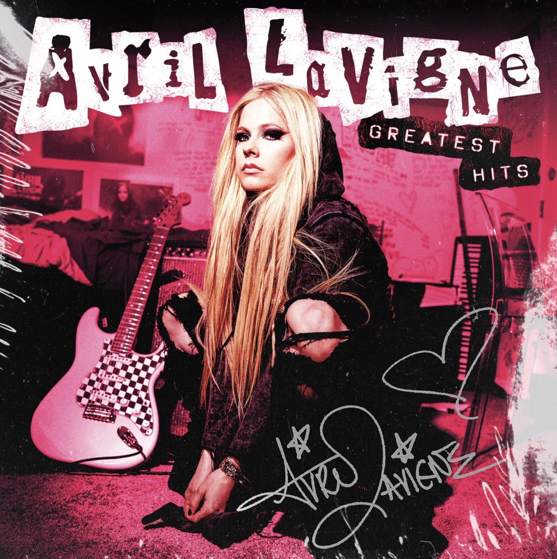 Greatest Hits Vinyl Autografiado Avril Lavigne