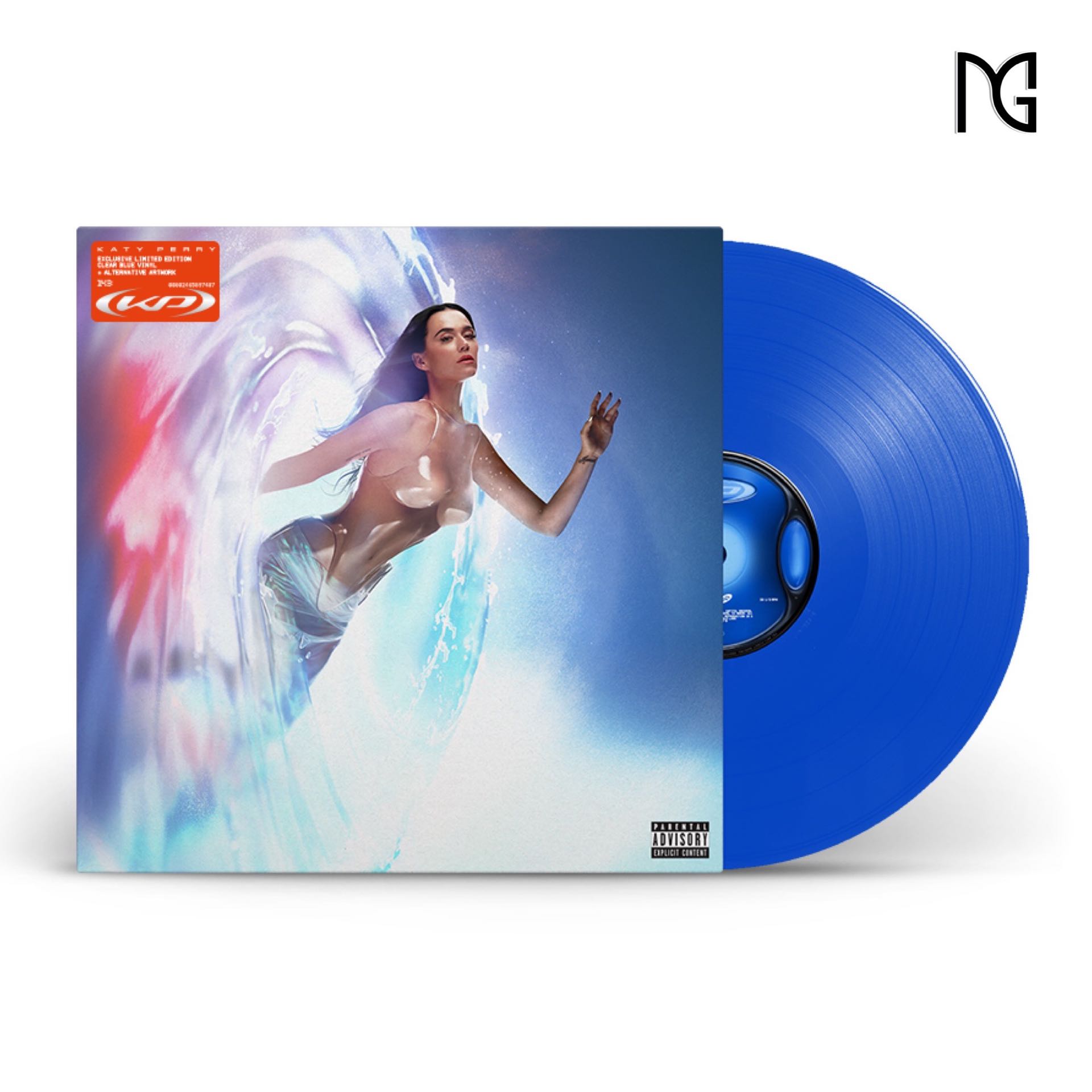 143 Clear Blue Vinyl Katy Perry 