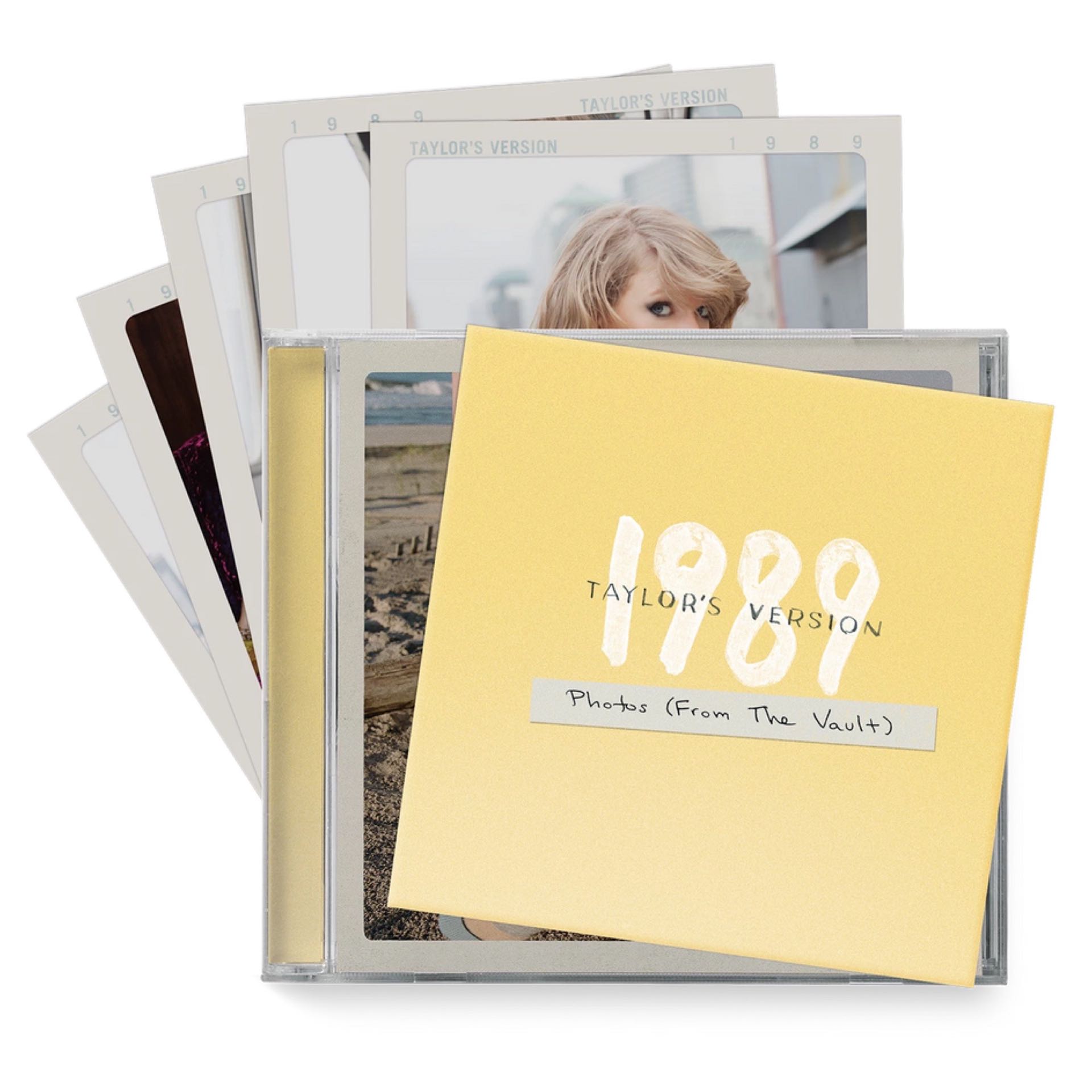1989 Taylor's Version Sunrise Boulevard Yellow Edition Deluxe CD Taylor Swift