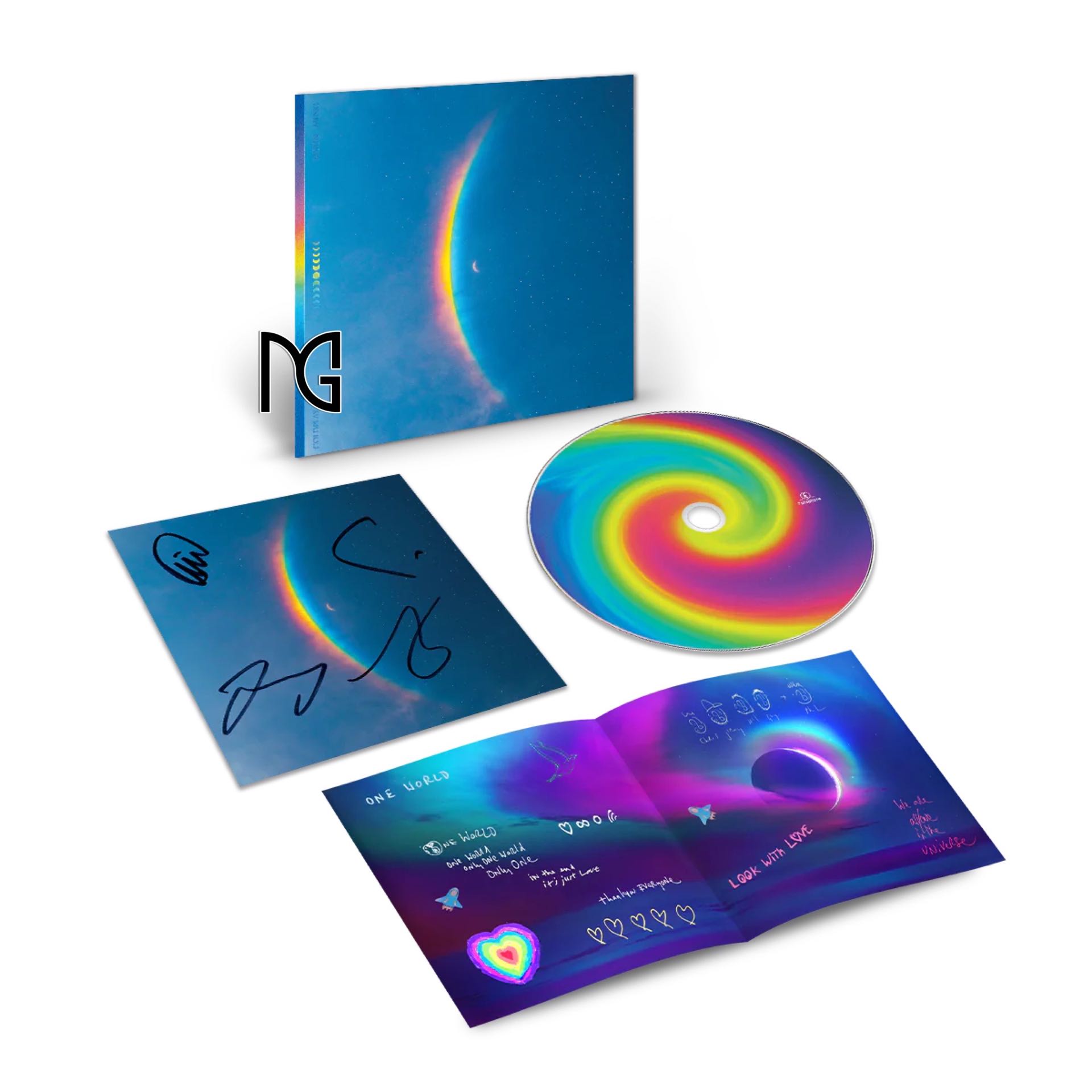 Moon Music Eco CD Autografiado Coldplay 