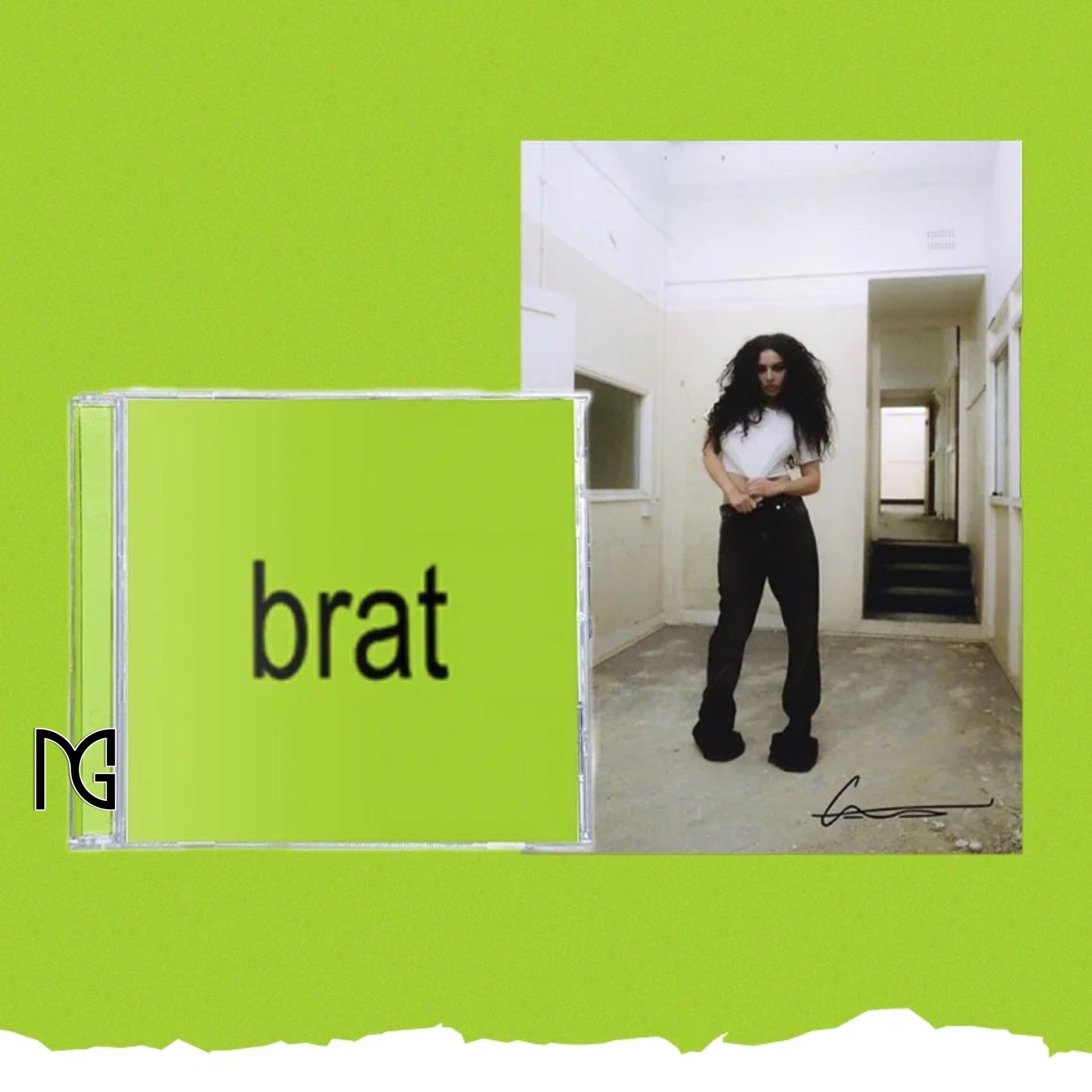 CD más Póster Brat Charlie CxC