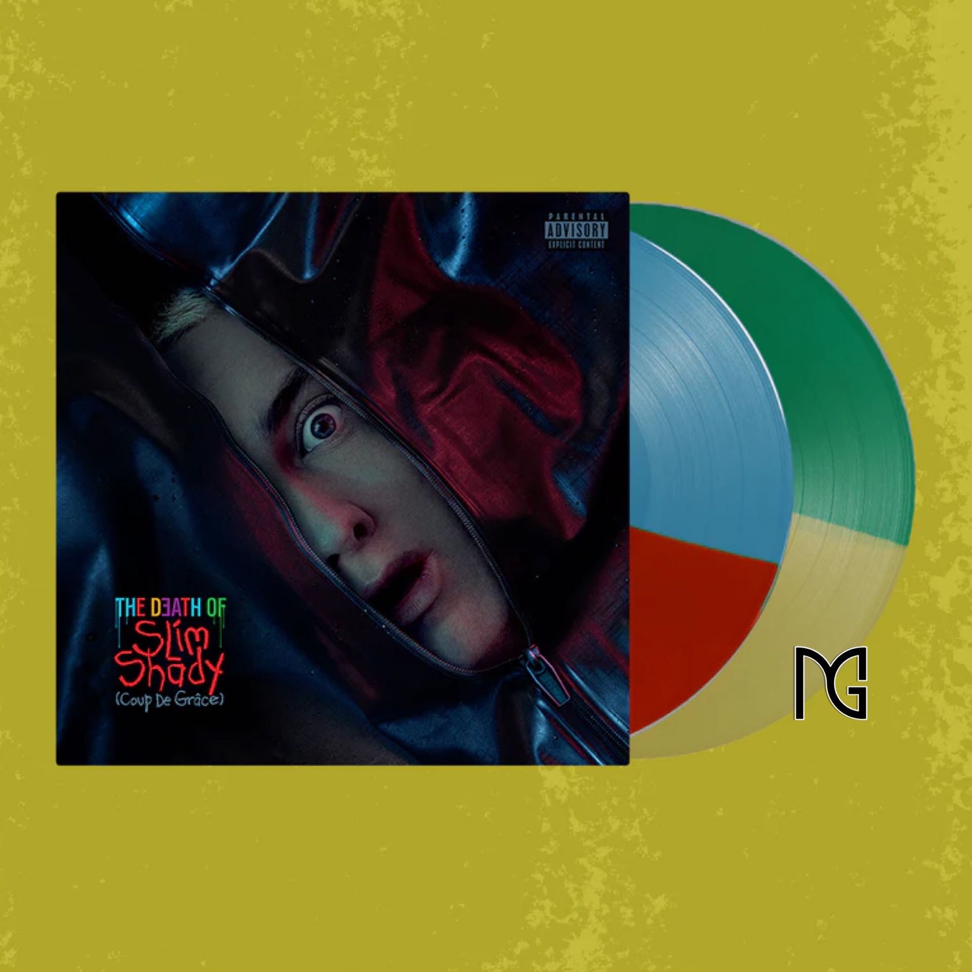 THE DEATH OF SLIM SHADY (COUP DE GRÂCE) CRAYON VINYL Eminem