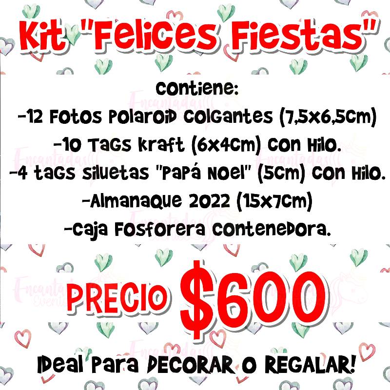 Kit quot Felices Fiestas quot en Buenos Aires