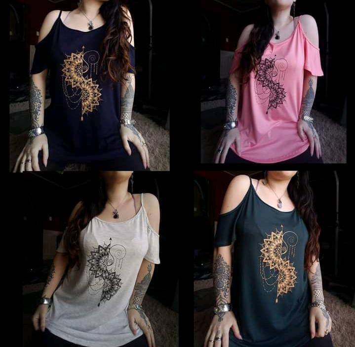 Remeras con deals manga caida